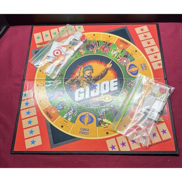 1986 GI Joe Board Game Live the Adventure Cobra Enemy - Picture 4 of 4